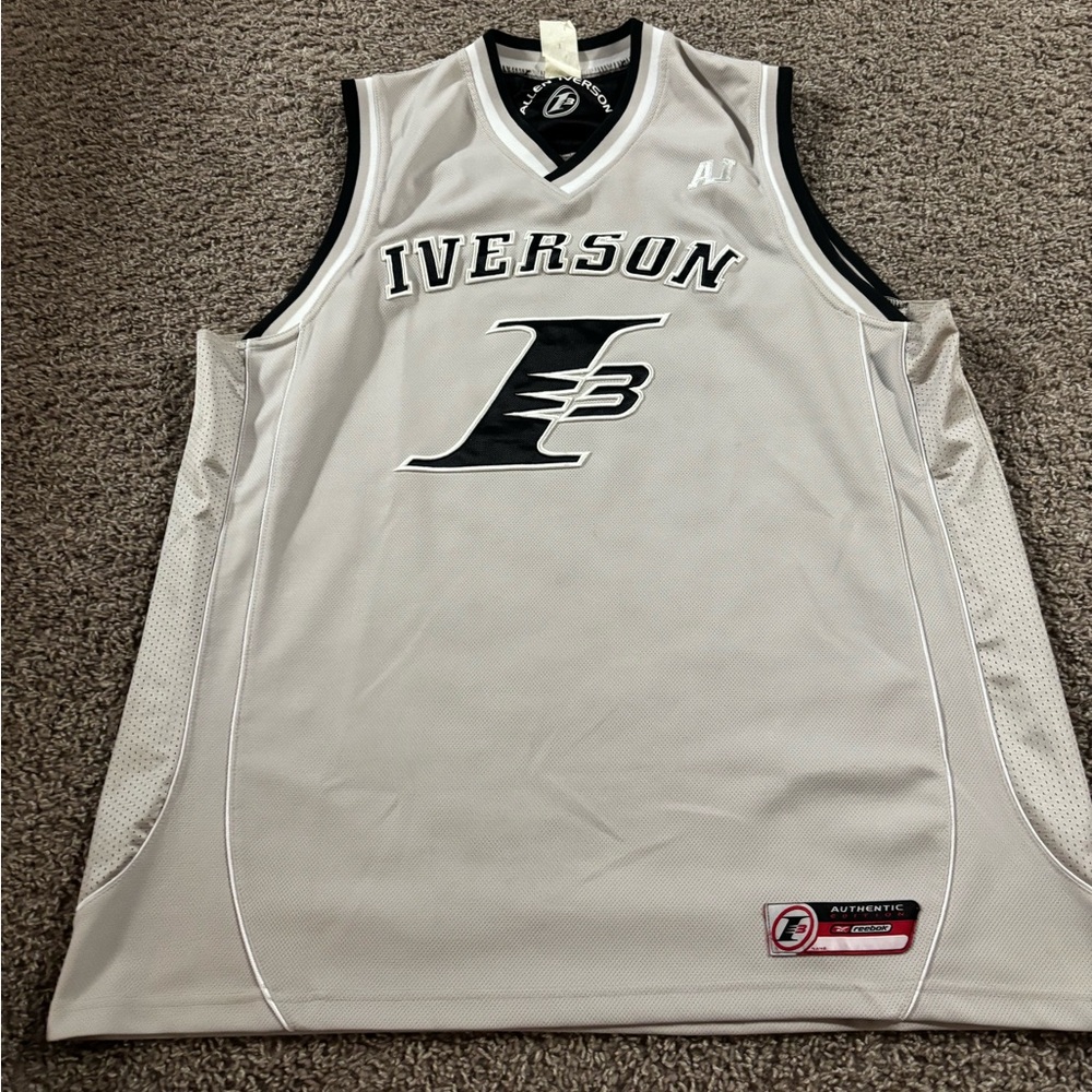 Allen Iverson Reebok basketball jersey size 2xl
